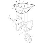 Fort PE-160 1 Wheel - Main Assembly